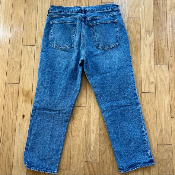 GAP women’s Cheeky Straight High Rise Jeans - Picture 7 of 9